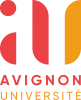 Logo Avignon Université 2018